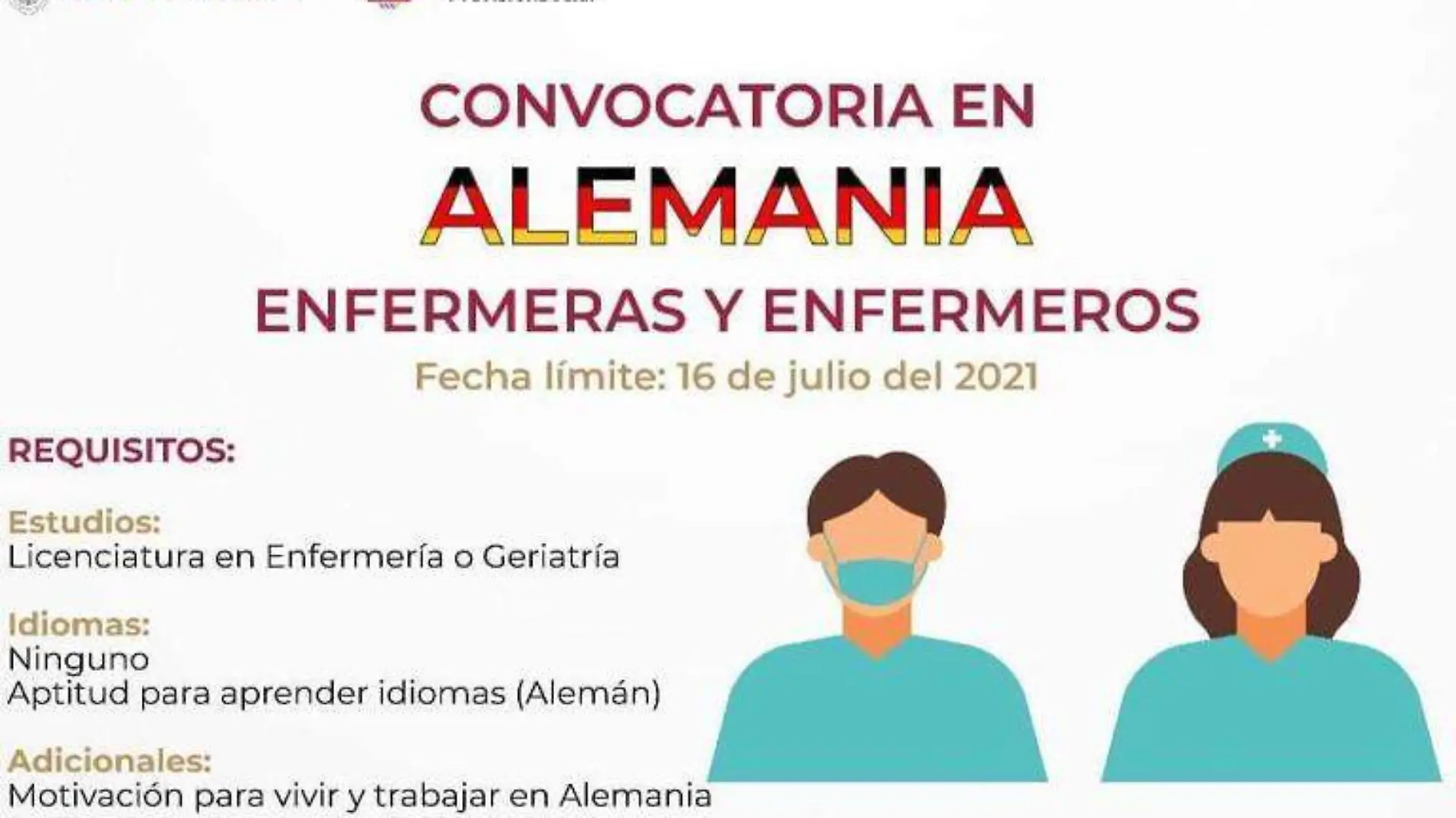 convocatoria alemania enfermera